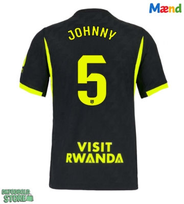 Atletico Madrid Johnny Cardoso #5 Replika Udebanetrøje 2026-27 Kortærmet